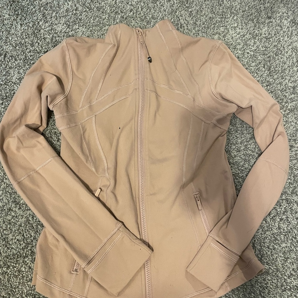 Tan lululemon define jacket